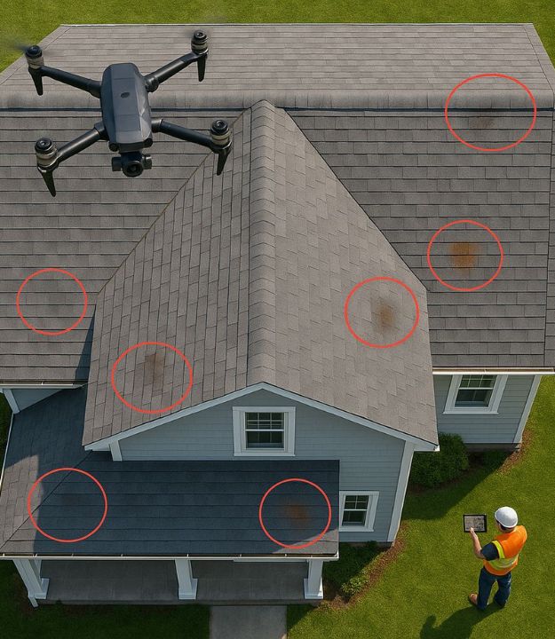 Roofing Inspection in RSR Residential service