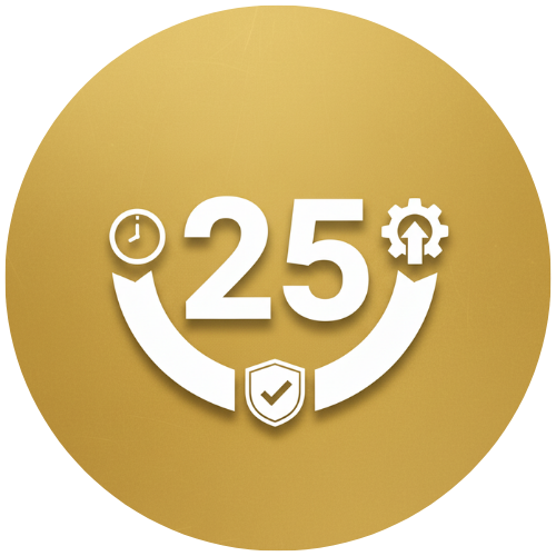 25 Years Experienced